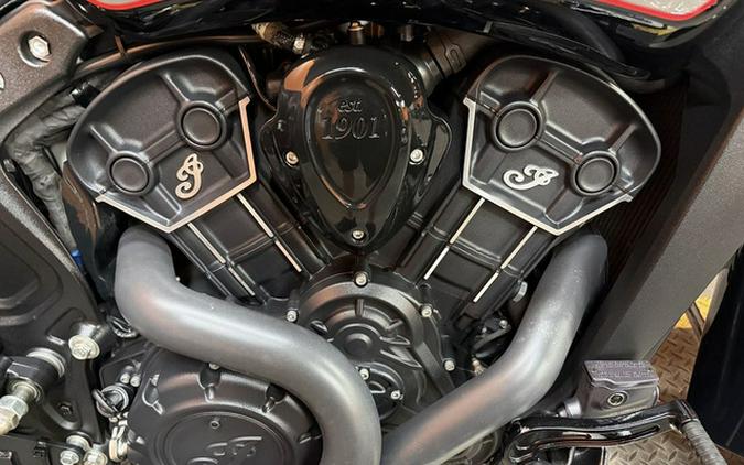 2018 Indian Scout Sixty ABS Thunder Black / Titanium Metallic