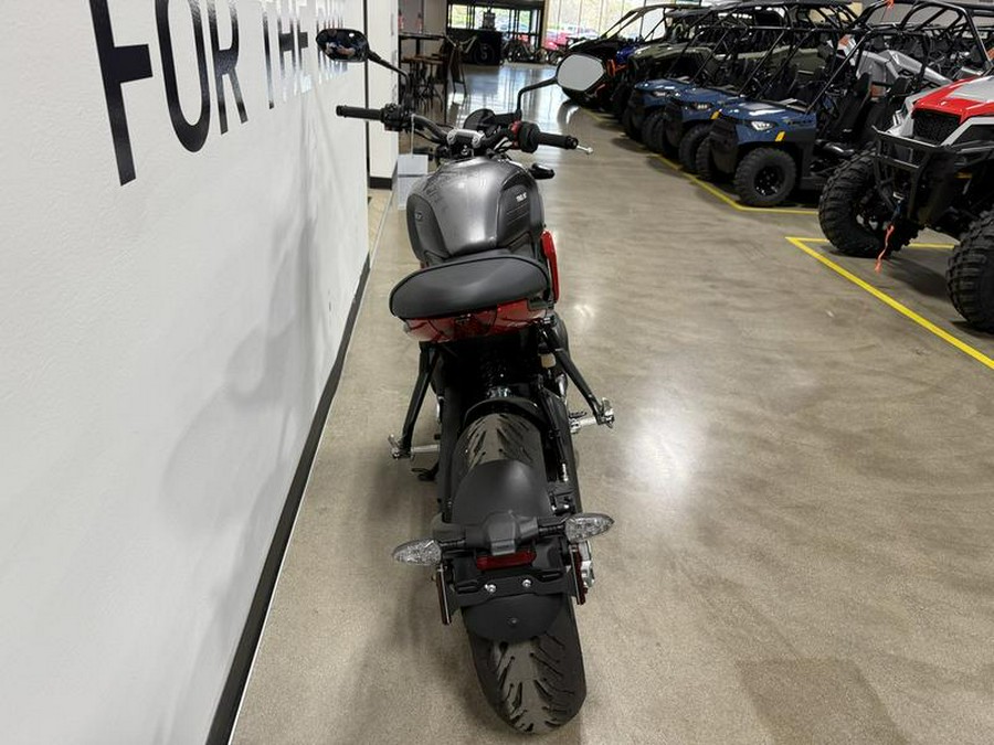 2023 Triumph Trident 660 Matte Baja Orange / Matte Storm Grey