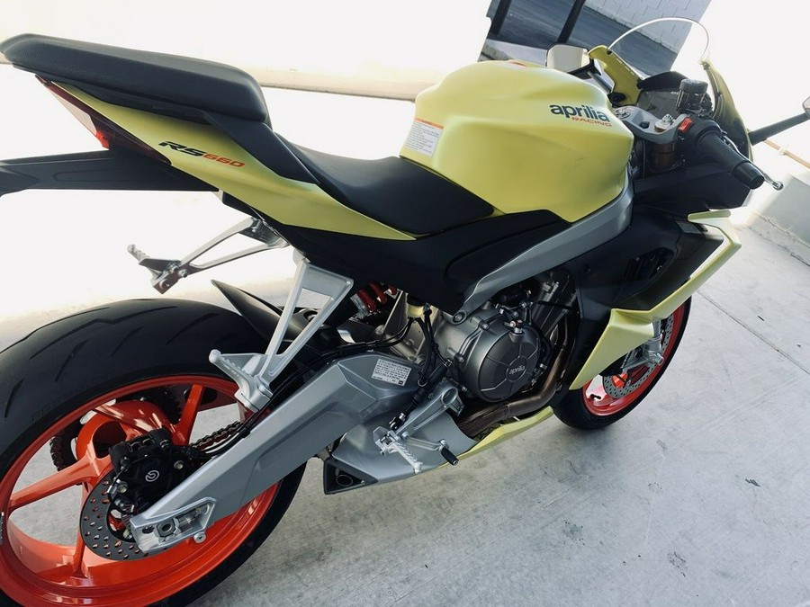 2024 Aprilia® RS 660 Acid Gold