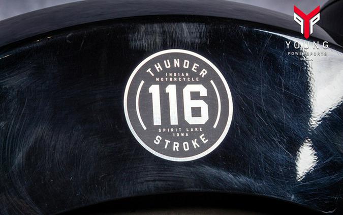 2021 Indian Scout Sixty Thunder Black