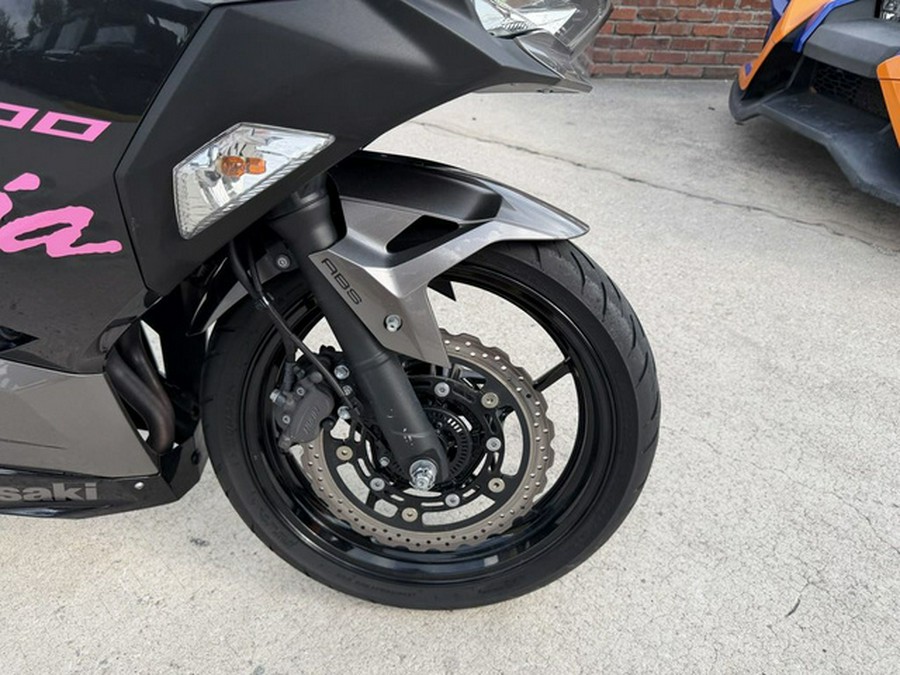 2021 Kawasaki Ninja 400 ABS Metallic Gray/Metallic Magnetic Dark Gray ABS Passion Red