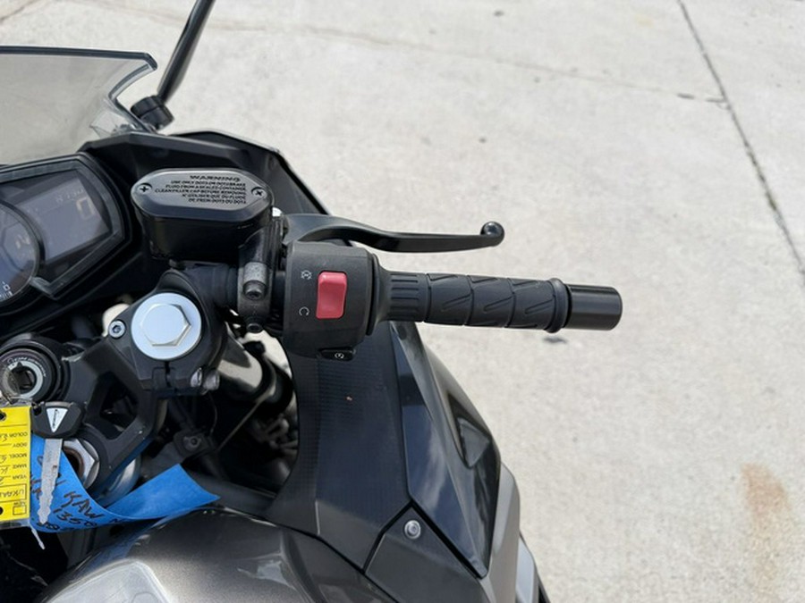2021 Kawasaki Ninja 400 ABS Metallic Gray/Metallic Magnetic Dark Gray ABS Passion Red
