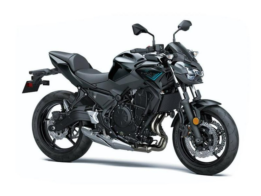 2021 Kawasaki Z650 Metallic Spark Black/Metallic Flat Spark Black