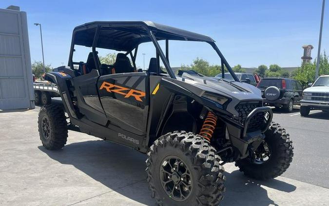 2024 Polaris Industries RZR XP 4 1000 Premium Matte Titanium / Onyx Black