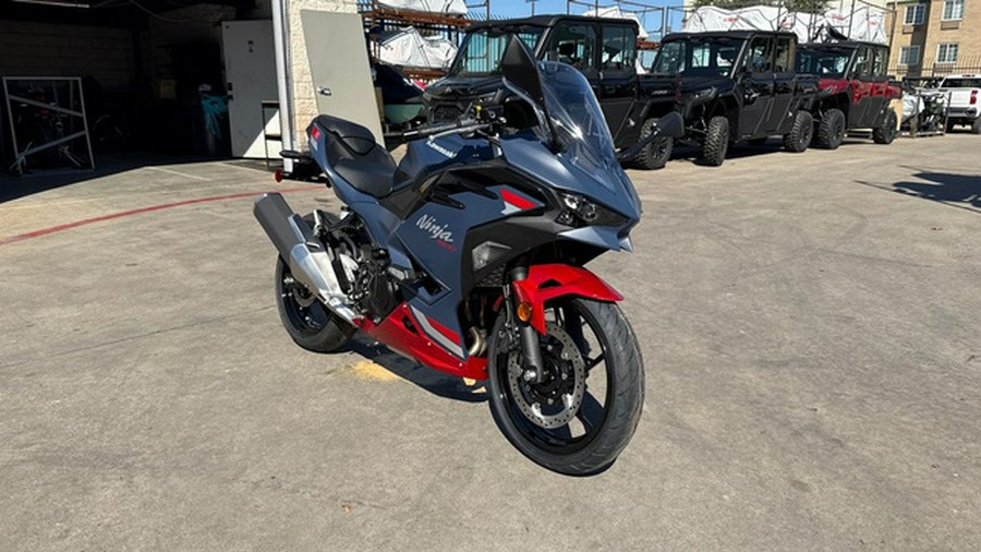 2026 Kawasaki Ninja 500 ABS Metallic Matte Twilight Blue