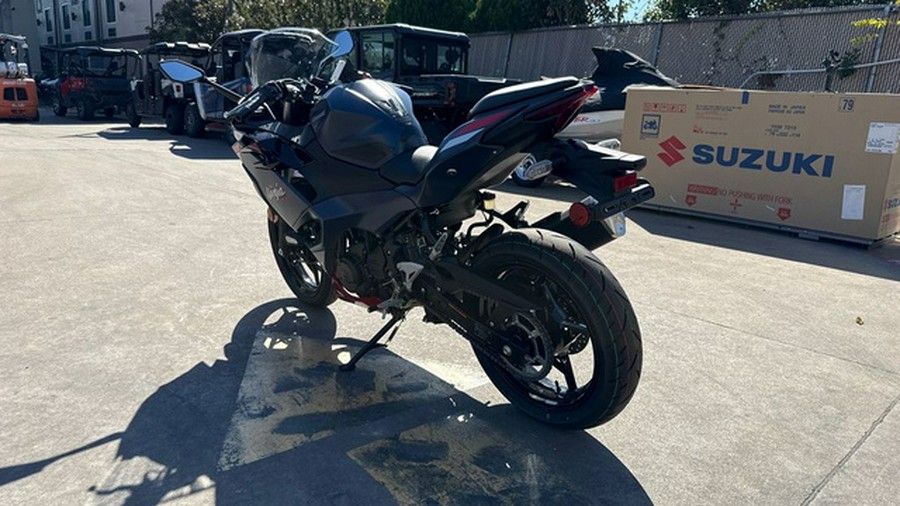 2026 Kawasaki Ninja 500 ABS Metallic Matte Twilight Blue