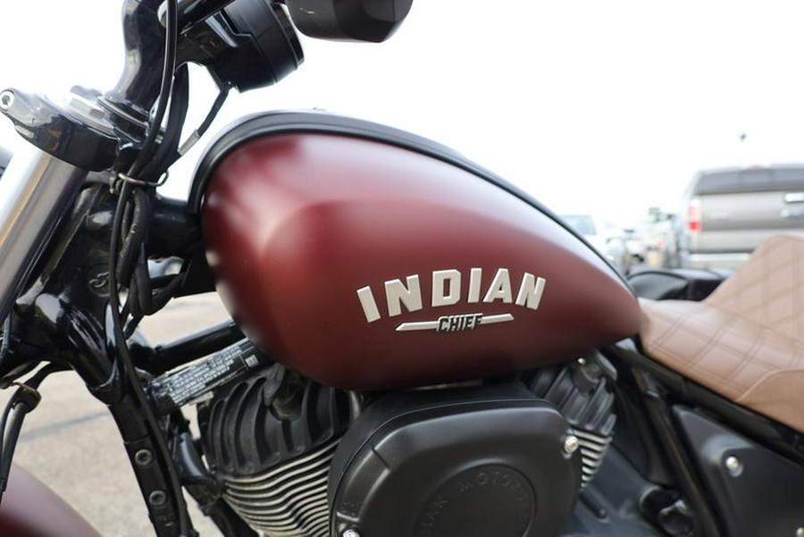 2023 Indian Motorcycle® Chief® ABS Maroon Metallic Smoke