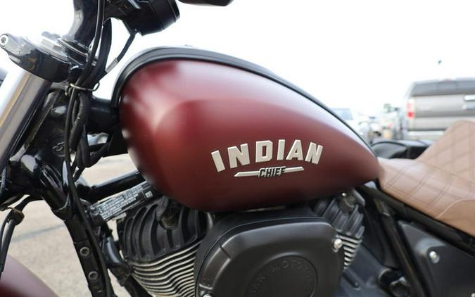 2023 Indian Motorcycle® Chief® ABS Maroon Metallic Smoke