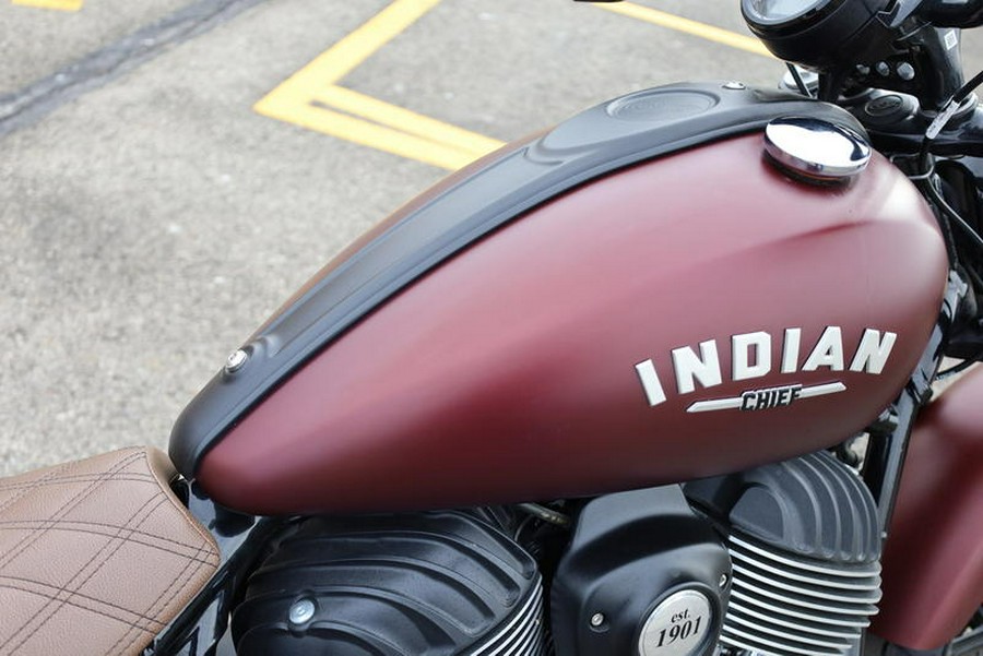 2023 Indian Motorcycle® Chief® ABS Maroon Metallic Smoke