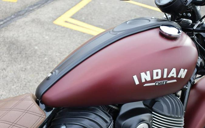 2023 Indian Motorcycle® Chief® ABS Maroon Metallic Smoke