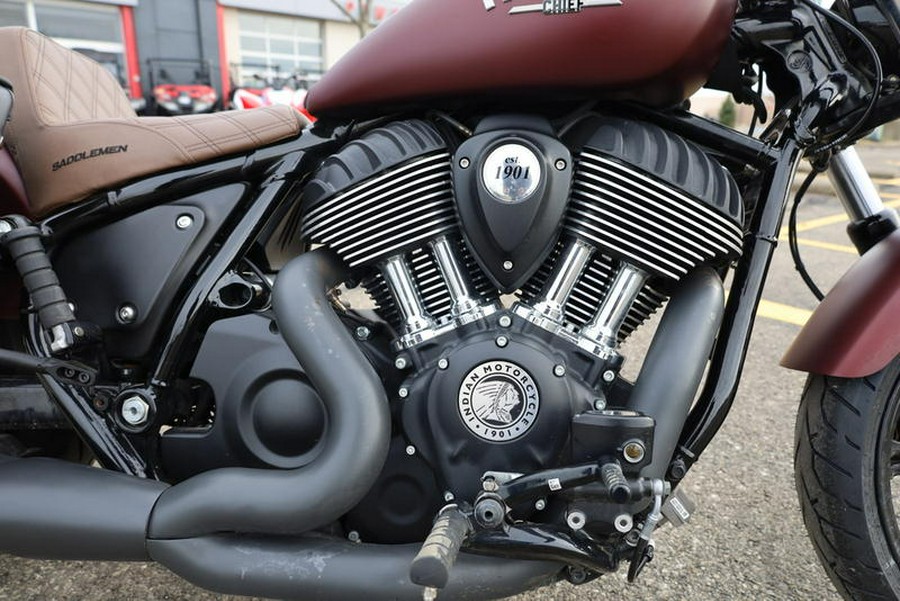 2023 Indian Motorcycle® Chief® ABS Maroon Metallic Smoke