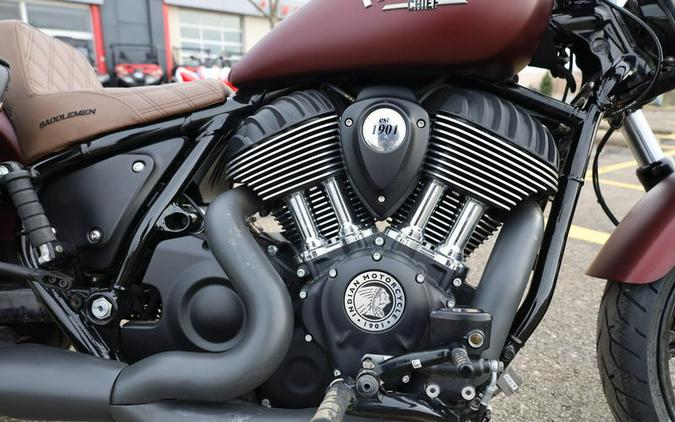 2023 Indian Motorcycle® Chief® ABS Maroon Metallic Smoke