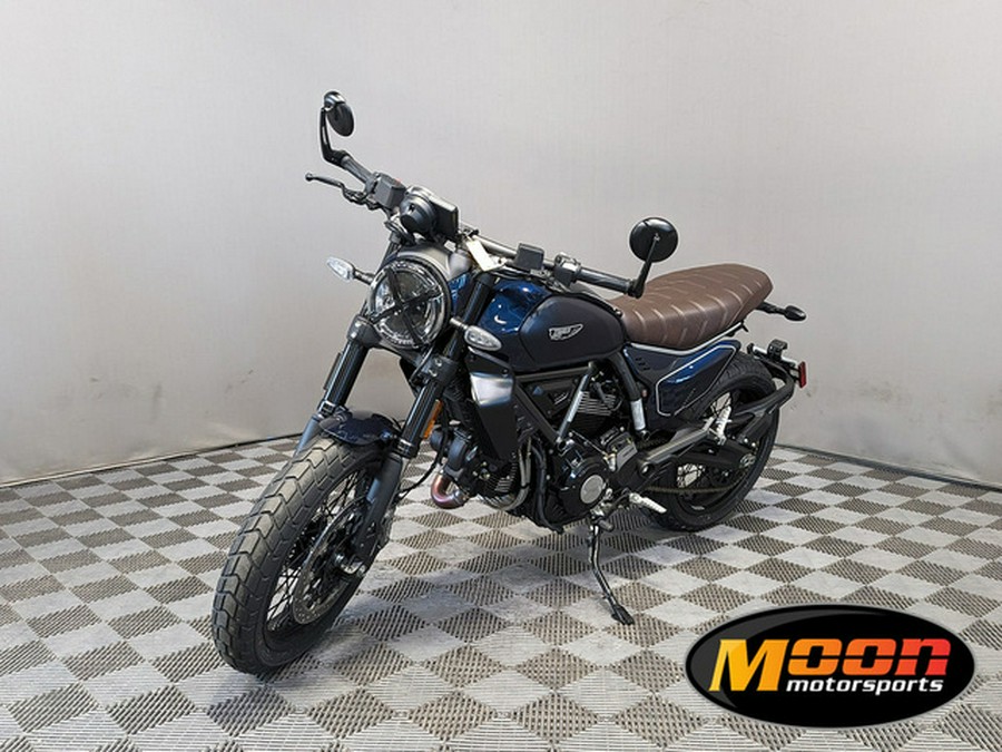 2024 Ducati Scrambler Nightshift (2G) Blue NIGHTSHIFT NEBULA BLUE