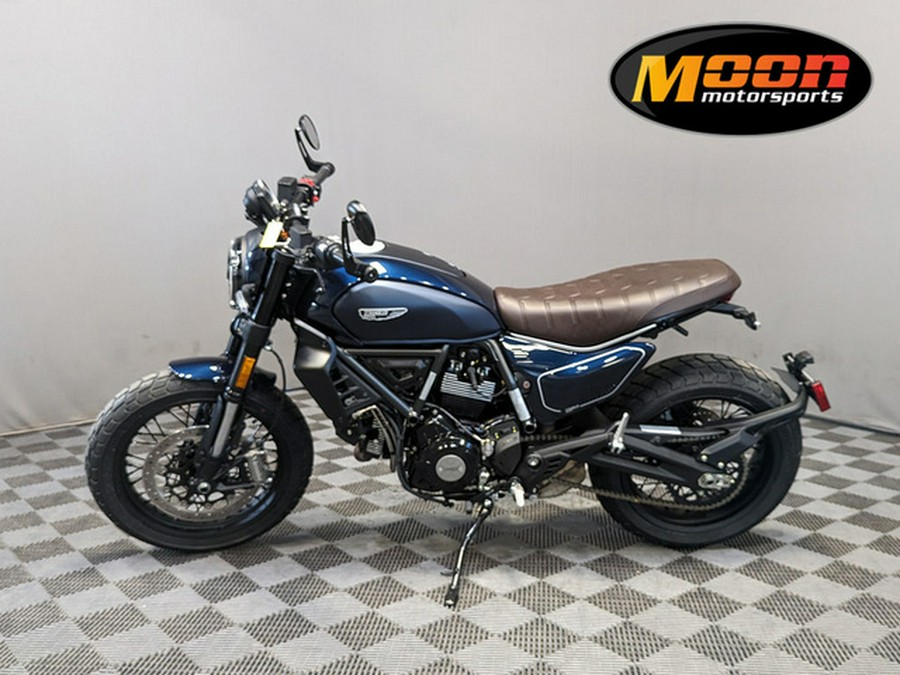 2024 Ducati Scrambler Nightshift (2G) Blue NIGHTSHIFT NEBULA BLUE