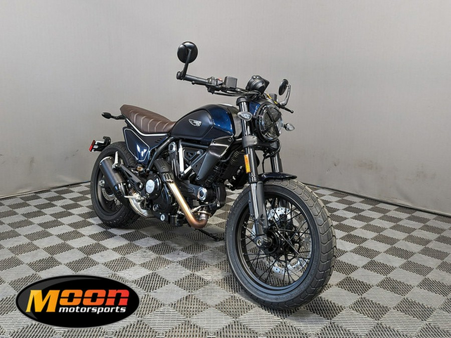 2024 Ducati Scrambler Nightshift (2G) Blue NIGHTSHIFT NEBULA BLUE