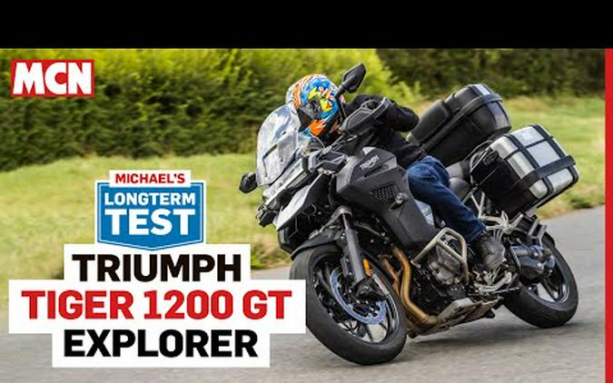 Spending 2022 with the Triumph Tiger 1200 GT Explorer | MCN Review