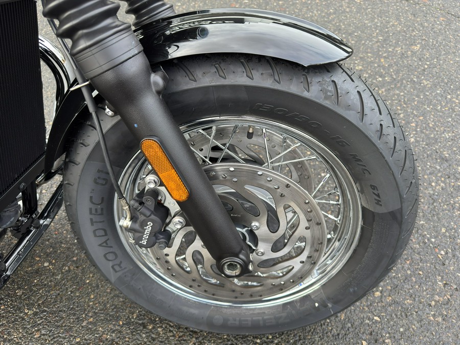 2025 Triumph Bonneville Speedmaster - PACIFIC BLUE - SILVER ICE