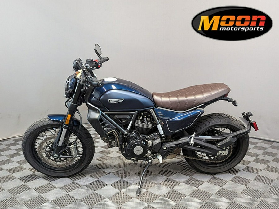 2024 Ducati Scrambler Nightshift (2G) Blue