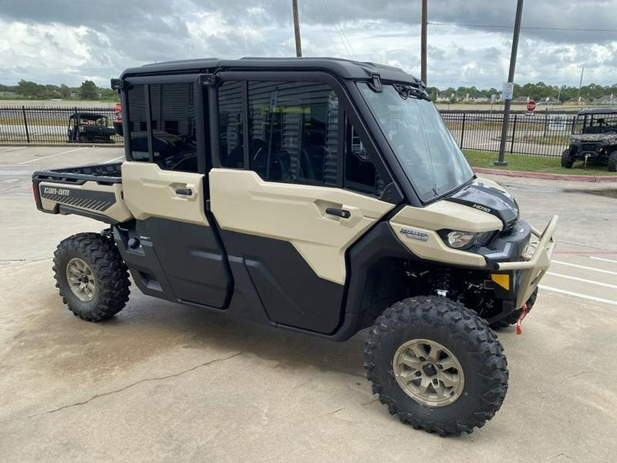 2025 Can-Am® Defender MAX Limited HD10 Desert Tan & Stealth Black