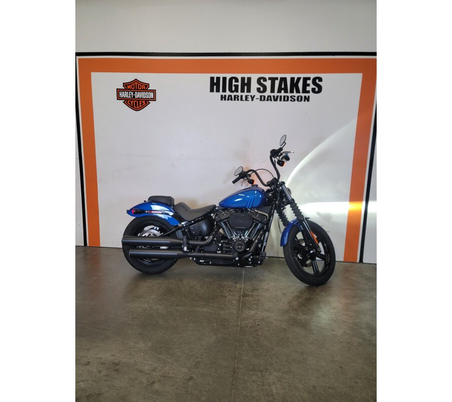 2024 Harley-Davidson® Street Bob® 114 Blue Burst FXBBS