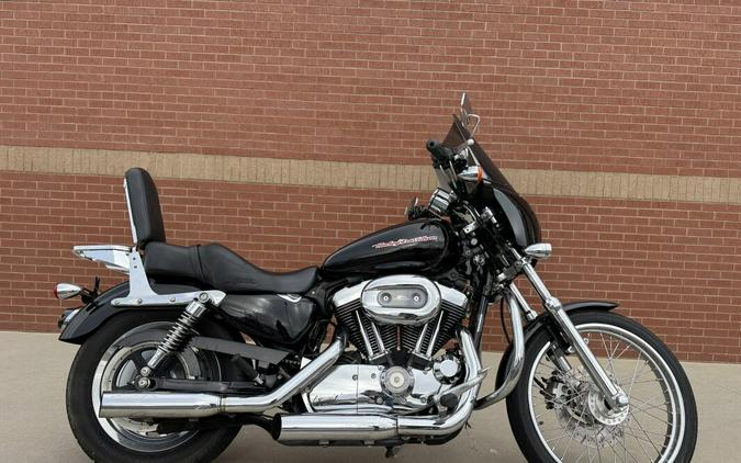 2007 Harley-Davidson® Sportster Custom BLACK W/PINSTRIPE