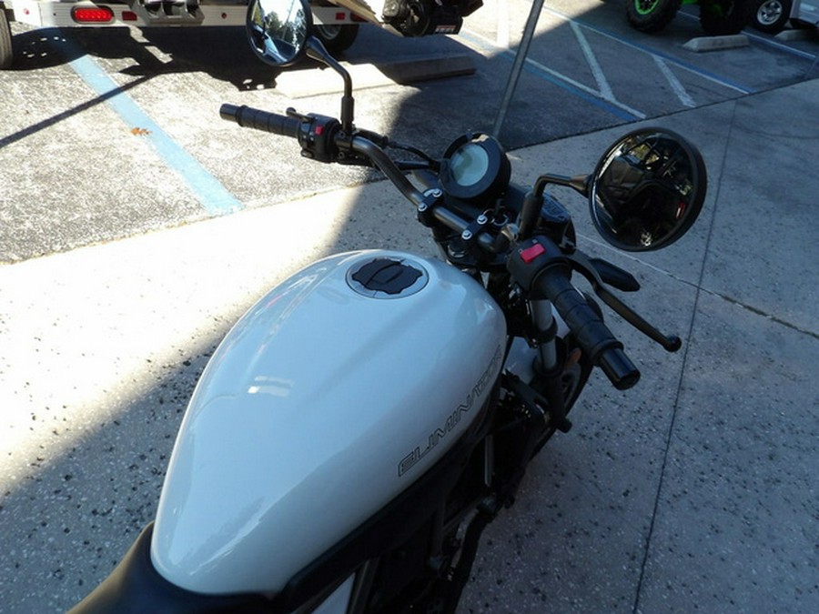 2024 Kawasaki Eliminator Pearl Robotic White