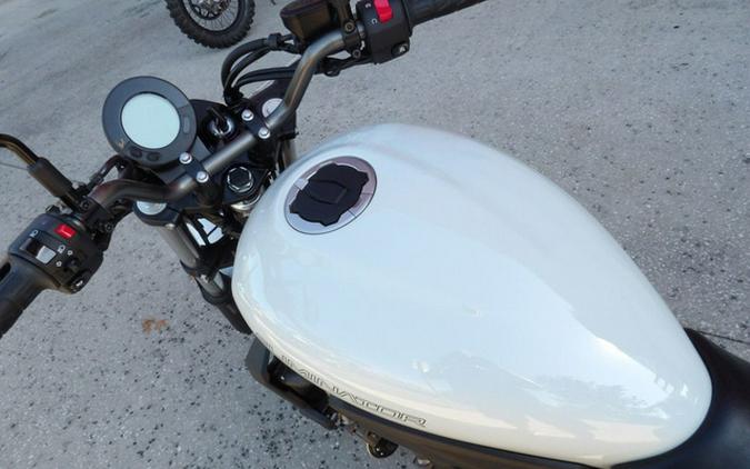 2024 Kawasaki Eliminator Pearl Robotic White