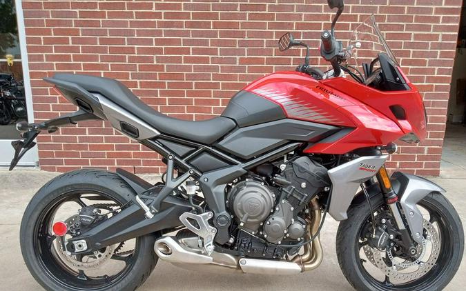 2023 Triumph Tiger Sport 660 Korosi Red / Graphite