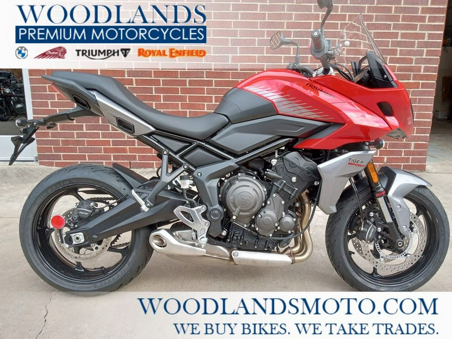 2023 Triumph Tiger Sport 660 Korosi Red / Graphite