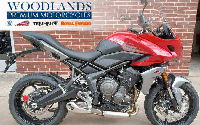 2023 Triumph Tiger Sport 660 Korosi Red / Graphite