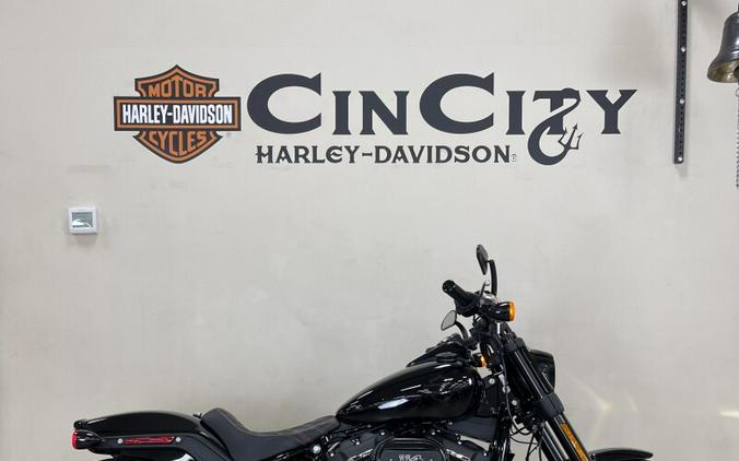 CERTIFIED PRE-OWNED 2021 Harley-Davidson Fat Bob 114 Vivid Black FXFBS