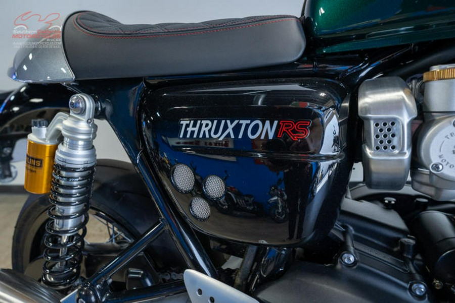 2023 Triumph Thruxton RS Competition Green / Silver Ice