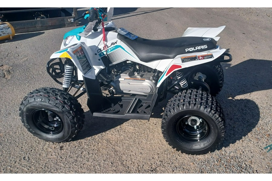 2025 Polaris Industries OUTLAW 110 EFI - BRIGHT WHITE / RAD GREEN