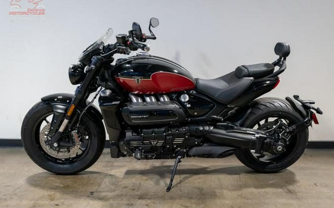 2025 Triumph Rocket 3 Storm GT Sapphire Black/Carnival Red