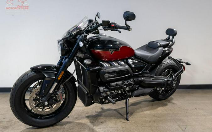 2025 Triumph Rocket 3 Storm GT Sapphire Black/Carnival Red