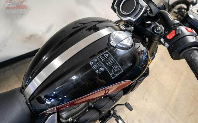 2025 Triumph Rocket 3 Storm GT Sapphire Black/Carnival Red