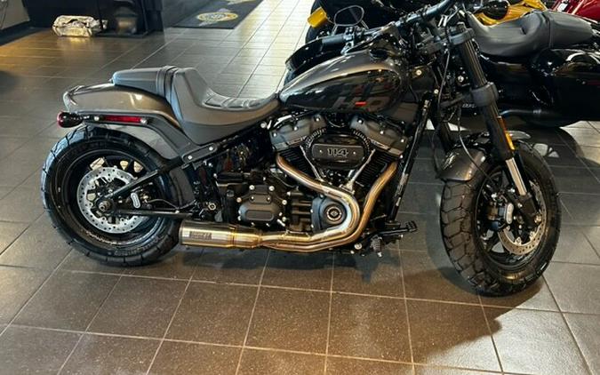 2023 Harley-Davidson Fat Bob 114 Gray Haze