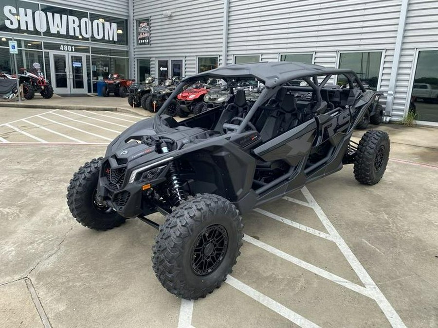 2025 Can-Am® Maverick X3 Max X RS Turbo RR With Smart-Shox Triple Black