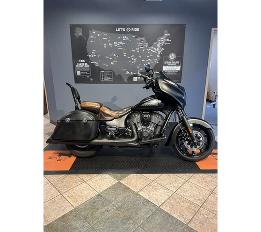 2018 Indian Chieftain Dark Horse ABS Thunder Black Smoke