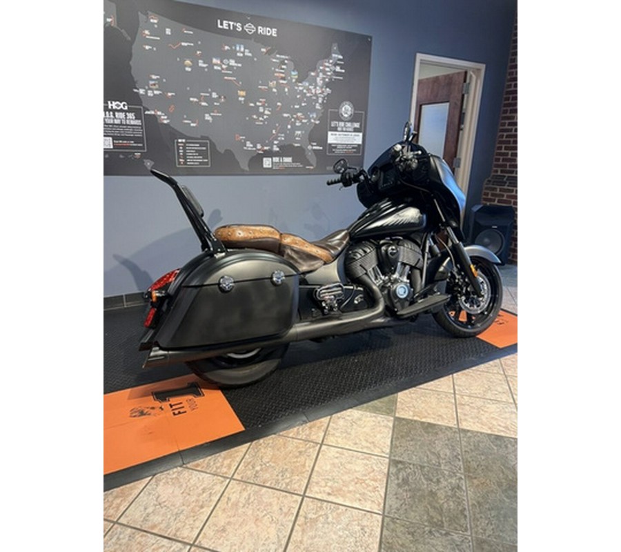 2018 Indian Chieftain Dark Horse ABS Thunder Black Smoke