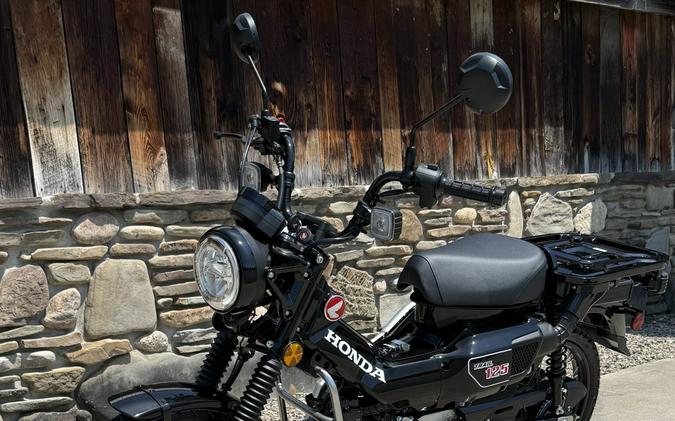2026 Honda Trail125 Black Metallic