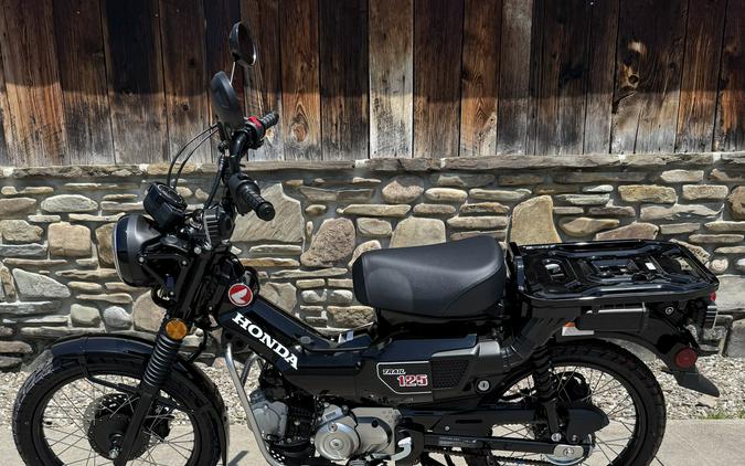 2026 Honda Trail125 Black Metallic