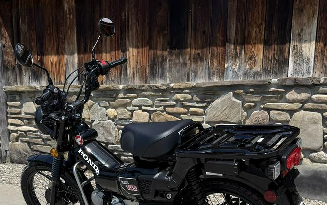 2026 Honda Trail125 Black Metallic