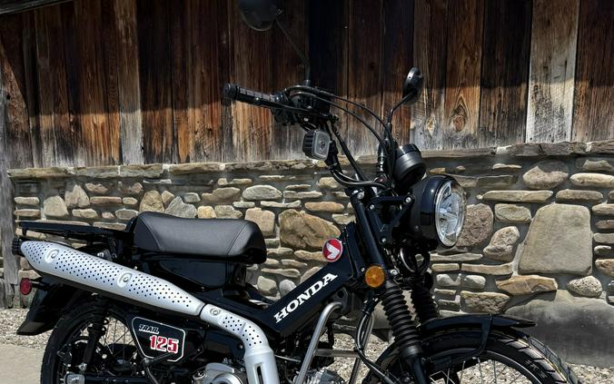 2026 Honda Trail125 Black Metallic