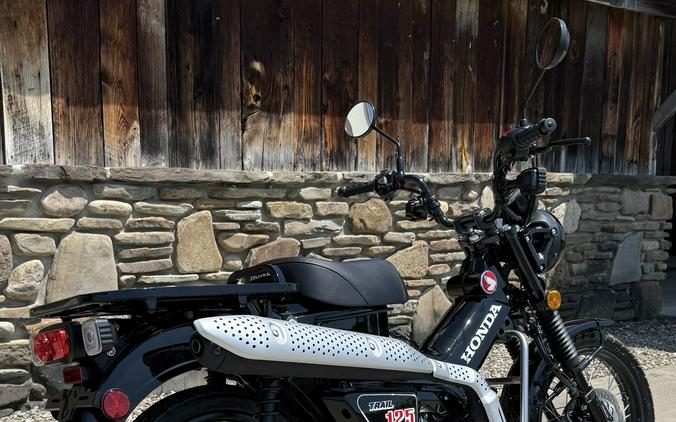2026 Honda Trail125 Black Metallic