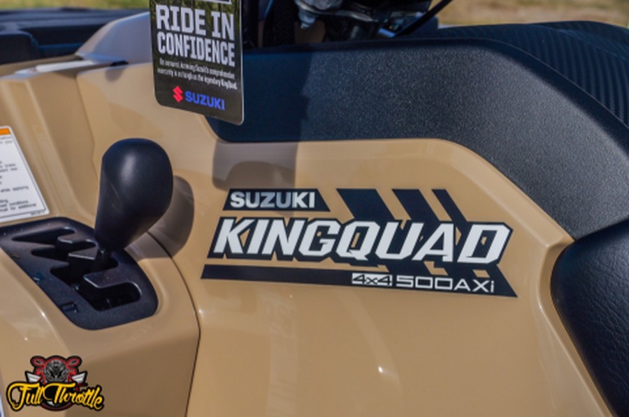 2026 Suzuki KingQuad 500AXi Power Steering