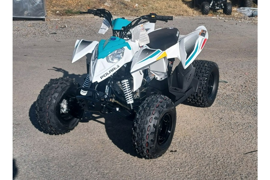 2025 Polaris Industries OUTLAW 110 EFI - BRIGHT WHITE / RAD GREEN