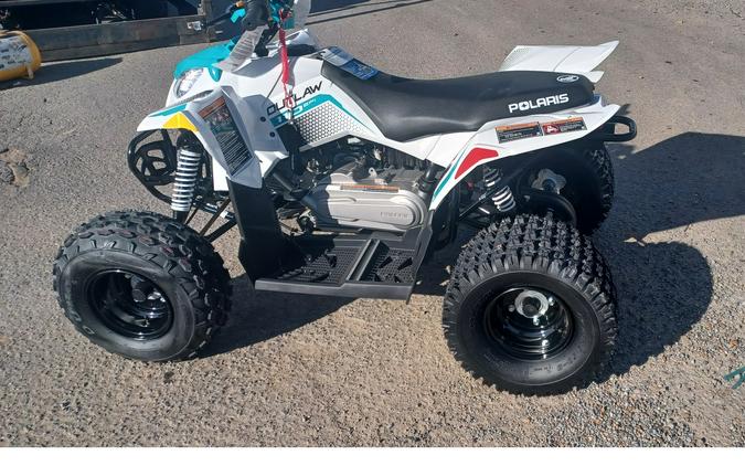 2025 Polaris Industries OUTLAW 110 EFI - BRIGHT WHITE / RAD GREEN