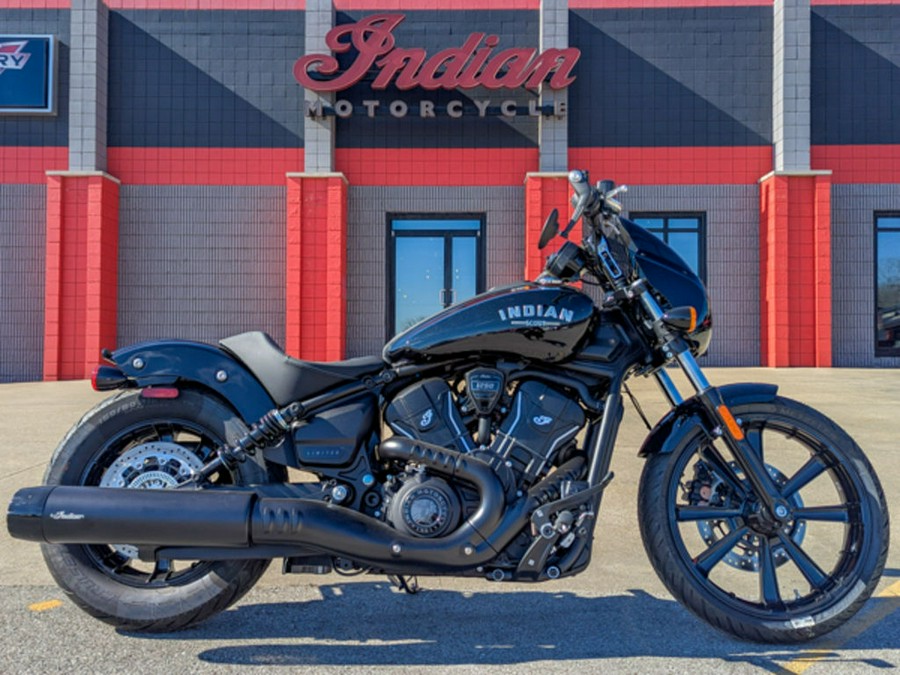 2025 Indian Motorcycle® Sport Scout® Limited +Tech Black Metallic