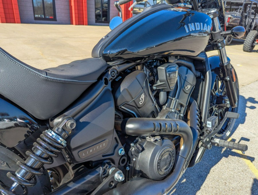 2025 Indian Motorcycle® Sport Scout® Limited +Tech Black Metallic